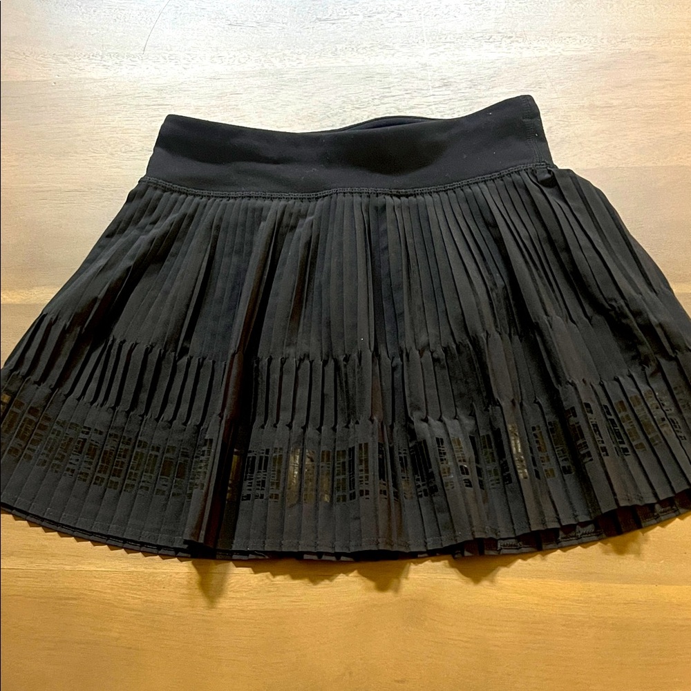 Ivivva Black Pleated Skorts size 8